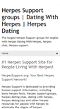Mobile Screenshot of herpessupport.org